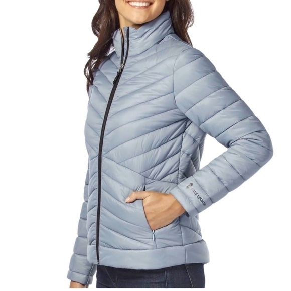 Free Country Puffer Jacket Gray - Picture 1 of 5